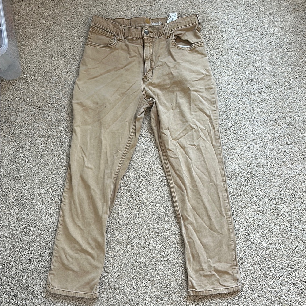 Carhartt Men's Tan Pants